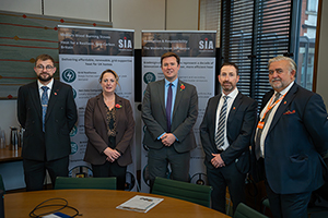 MPs attend event to learn how modern wood burning stoves support the UK's low-carbon heating landscape