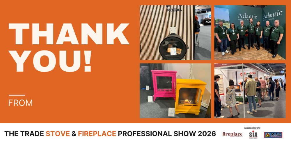 Thank You From the Trade Stove and Fireplace Professional Show